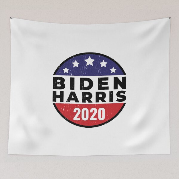 Item preview, Vote Biden Harris 2020 Retro Vintage Button Style designed and sold by EstelleStar.