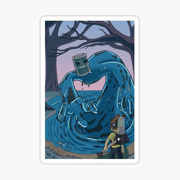 Ohmworld-Cover to Beware the Barrelhead Sticker
