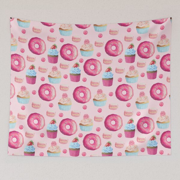 Item preview, Sweet pink desserts  designed and sold by Printedarts.