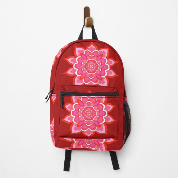 Item preview, Red Floral Mandala designed and sold by Orchyd.