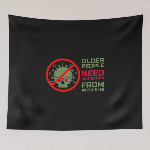 Item preview, older people need protection from covid19 designed and sold by PUNCH ME IN SHOP.