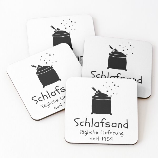 Item preview, Sleeping sand homage to Sandmann of the GDR white designed and sold by Two Left Hands Design.