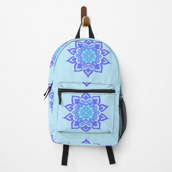 Item preview, Blue Floral Mandala designed and sold by Orchyd.