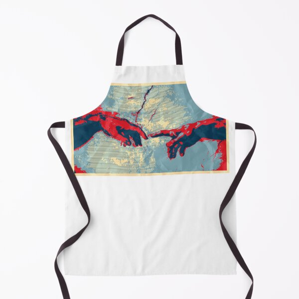 Item preview, Michelangelo Hand von Adam Pop Art Shirt designed and sold by markusabart.