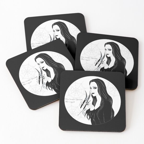 Item preview, Morticia Addams Addams Family Ladies of Gloom Hand Drawn designed and sold by mellylo7.