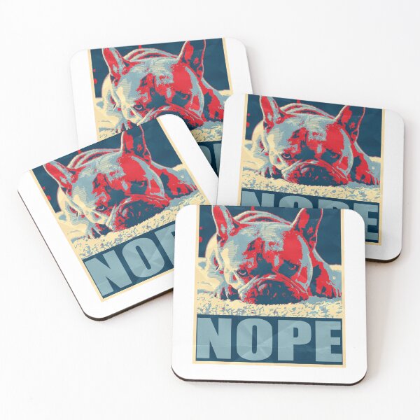 Item preview, Französische Bulldogge Hunde Hund Nope Shirt designed and sold by markusabart.