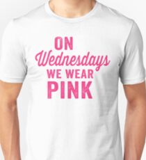 On Wednesdays We Wear Pink Unisex T-Shirt