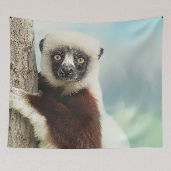 Item preview, Madagascar Sifaka Lemur designed and sold by Elisabeth Lucas.