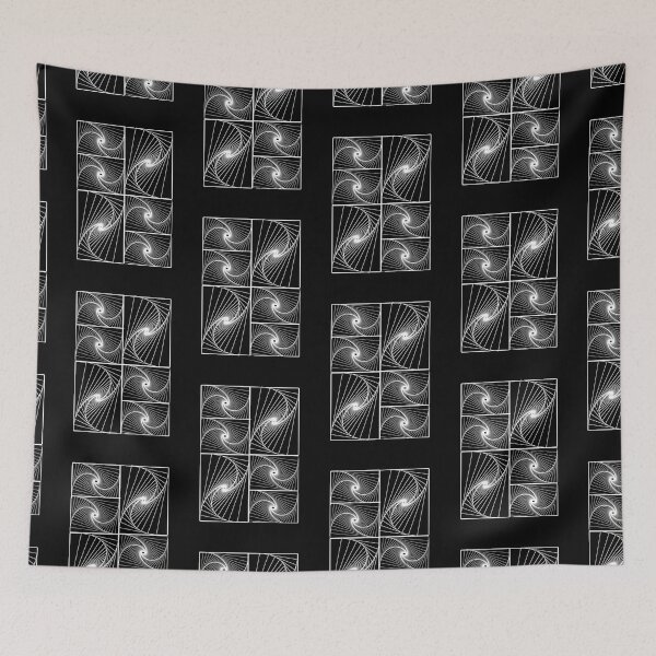 Item preview, Box Swirl Rectangular Design designed and sold by basitcv.