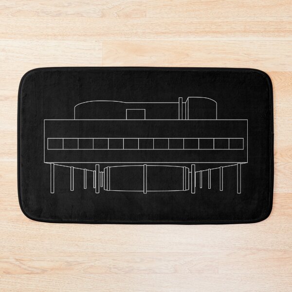Item preview, Villa Savoye facade - Le Corbusier designed and sold by TinyTreeHugger.