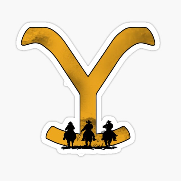 Yellowstone Tv Show Stickers Redbubble - yellowstone roblox game