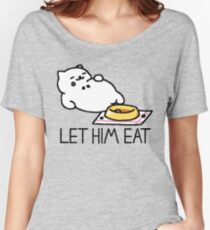 Neko Atsume - Let Him Eat Women's Relaxed Fit T-Shirt