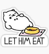 Neko Atsume - Lass ihn essen Sticker