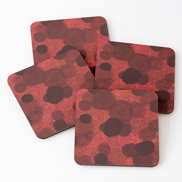 Item preview, Red Flower Group Print designed and sold by Amelia Dean.