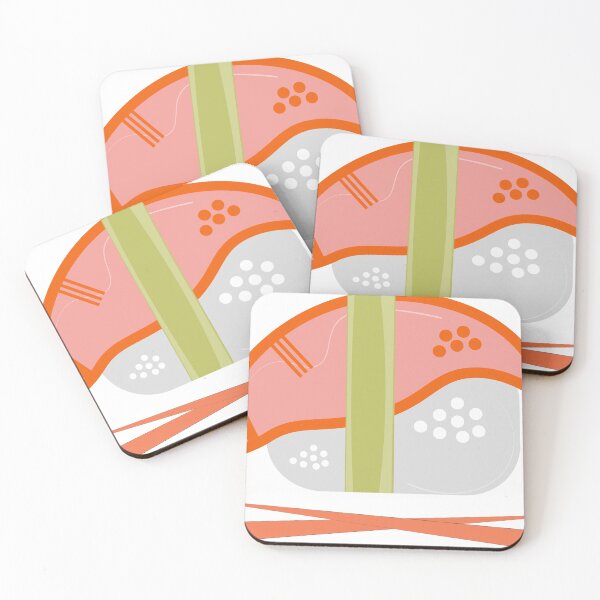 Item preview, Sushi with chopsticks designed and sold by urbanbuzzz.