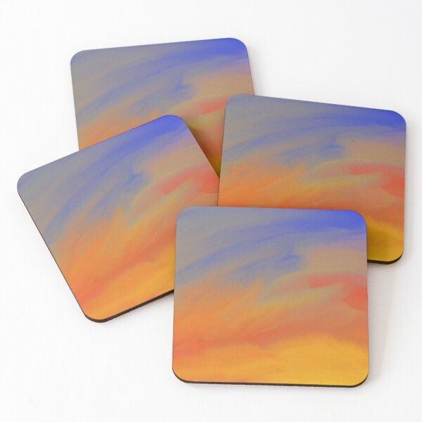 Item preview, Sunset sky painting designed and sold by Oceanwaves-06.