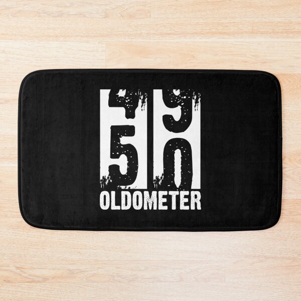 Item preview, Oldometer 49 and 50 Funny Fifty Years Old 50th Birthday  designed and sold by Md. Manjur Ahamed.