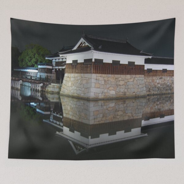 Item preview, HIROSHIMA CASTLE REFLECTION | Architecture Photo designed and sold by PhotoStory.