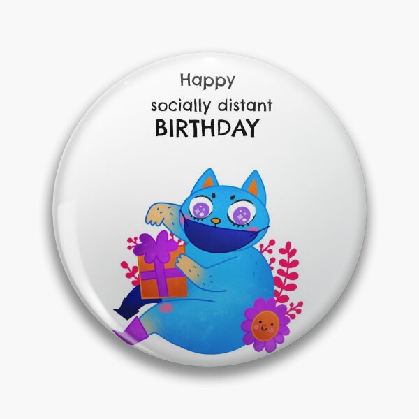 Item preview, Feliz cumpleaños durante el distanciamiento social en el año 2020 designed and sold by helkav.
