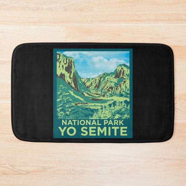 Item preview, yo semite NATION PARK SPRING POSTER designed and sold by Ortzi68.