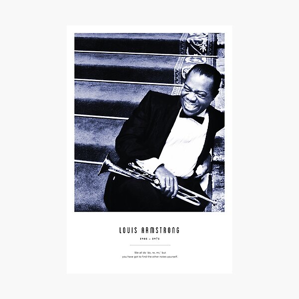 Louis Armstrong Photographic Print