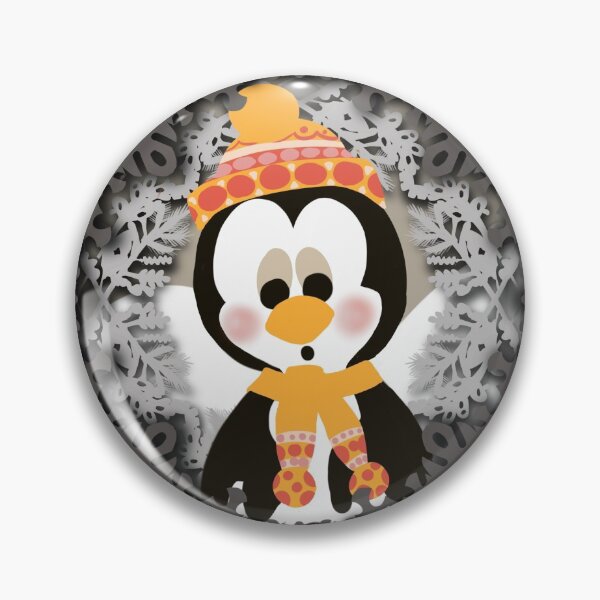 Item preview, baby penguin designed and sold by TheBWGalerie.