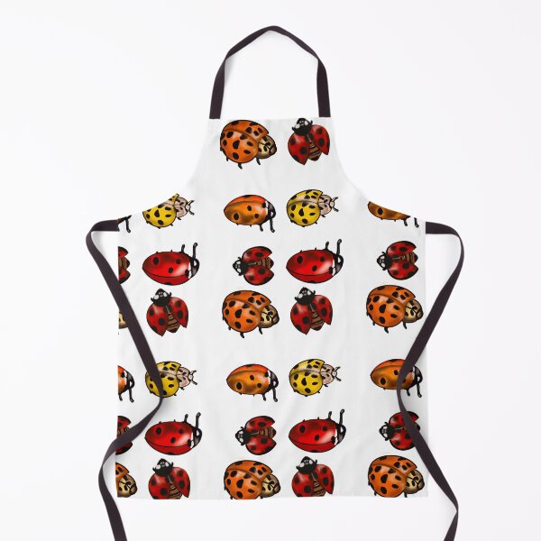 Item preview, Red, orange and yellow ladybugs -A group of lady bugs is called a loveliness - purple background designed and sold by Artonmytee.