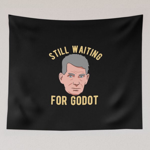 Item preview, Samuel Beckett - Still Waiting For Godot designed and sold by CanadianUnicorn.