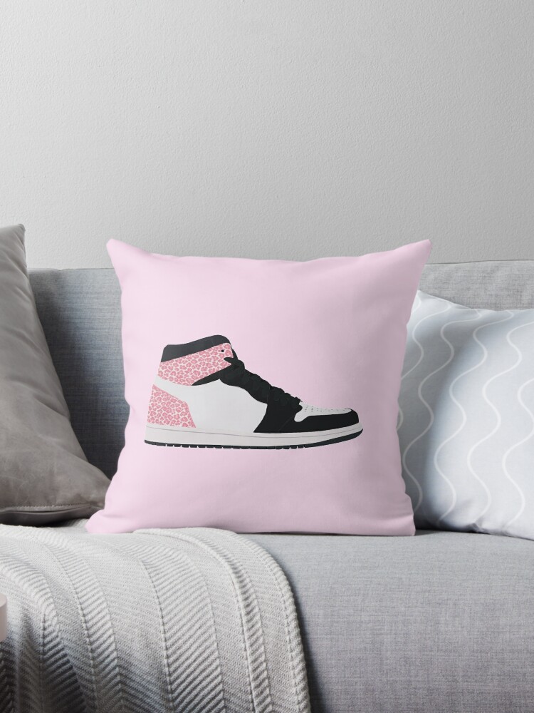 Pink leopard clearance pillow