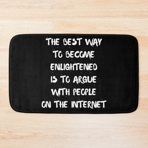 Item preview, Enlightened Buddha Saying Funny Meme designed and sold by h44k0n.