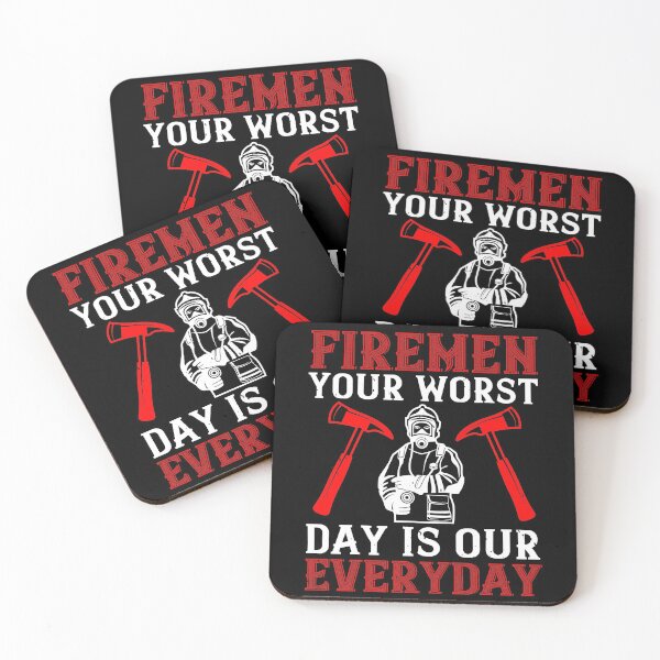 Item preview, Firemen Your Worst Day Is Our Everyday designed and sold by GoodVibeDesign.