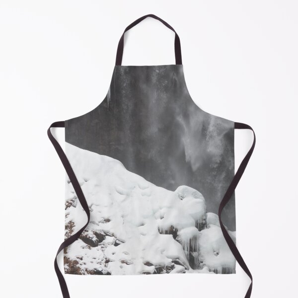 Item preview, WINTER WATERFALL SNOW | Nature Photo designed and sold by PhotoStory.
