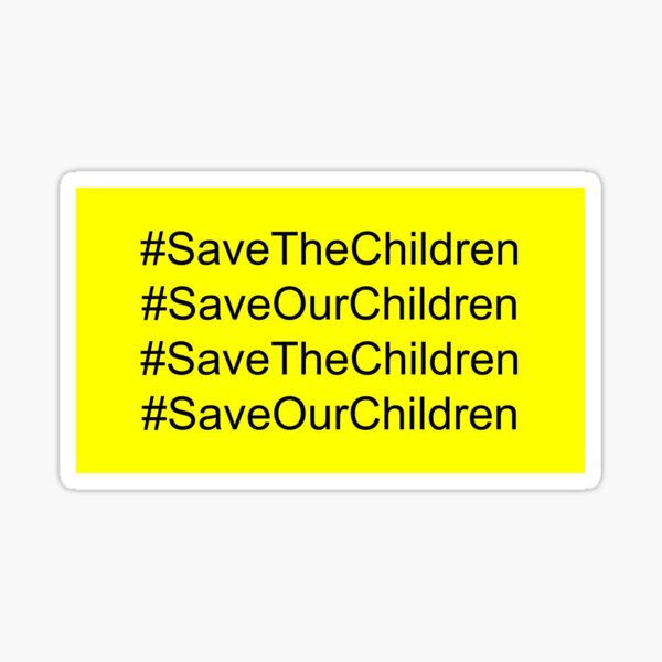 #SaveTheChildren Sticker