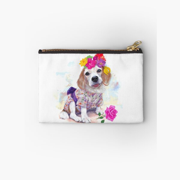 Item preview, Adorable beagle wear cute costumes, japan style, and chaplet designed and sold by hadkhanong.