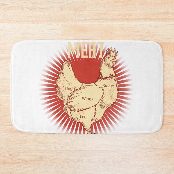 Item preview, Funny BBQ Chef gift | I Rub My Own Meat | Joke Chef design design designed and sold by Lisbob.