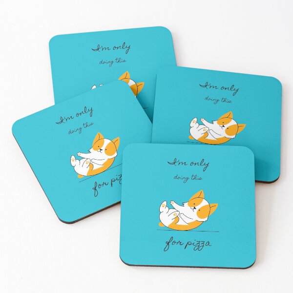 Item preview, Cat Doing Exercise | I'm only doing this for pizza .  designed and sold by rajputdhavals.