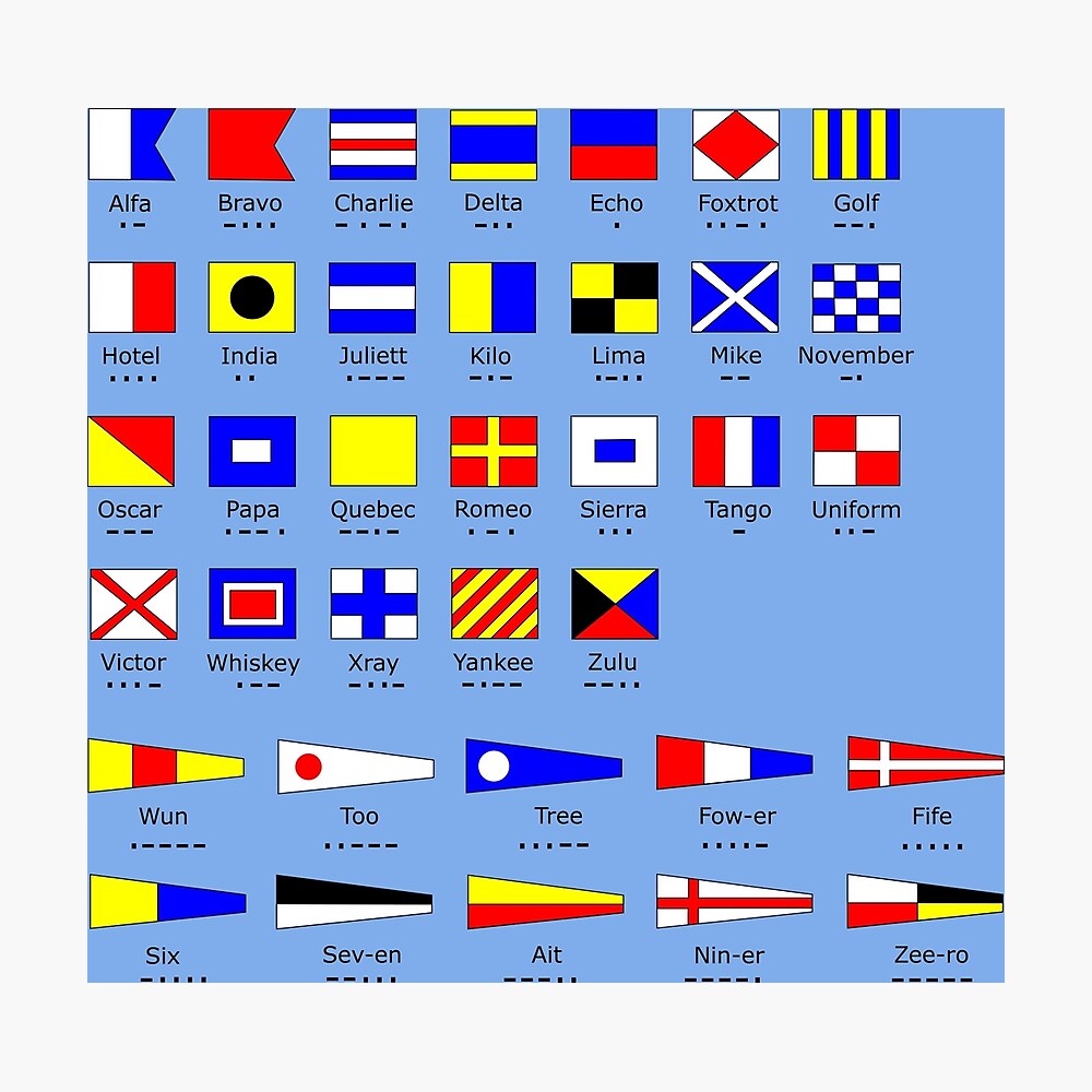 morse flag signal