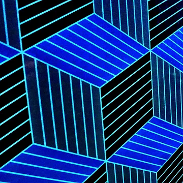Artwork thumbnail, Blue Blocks by Frugal Mr B