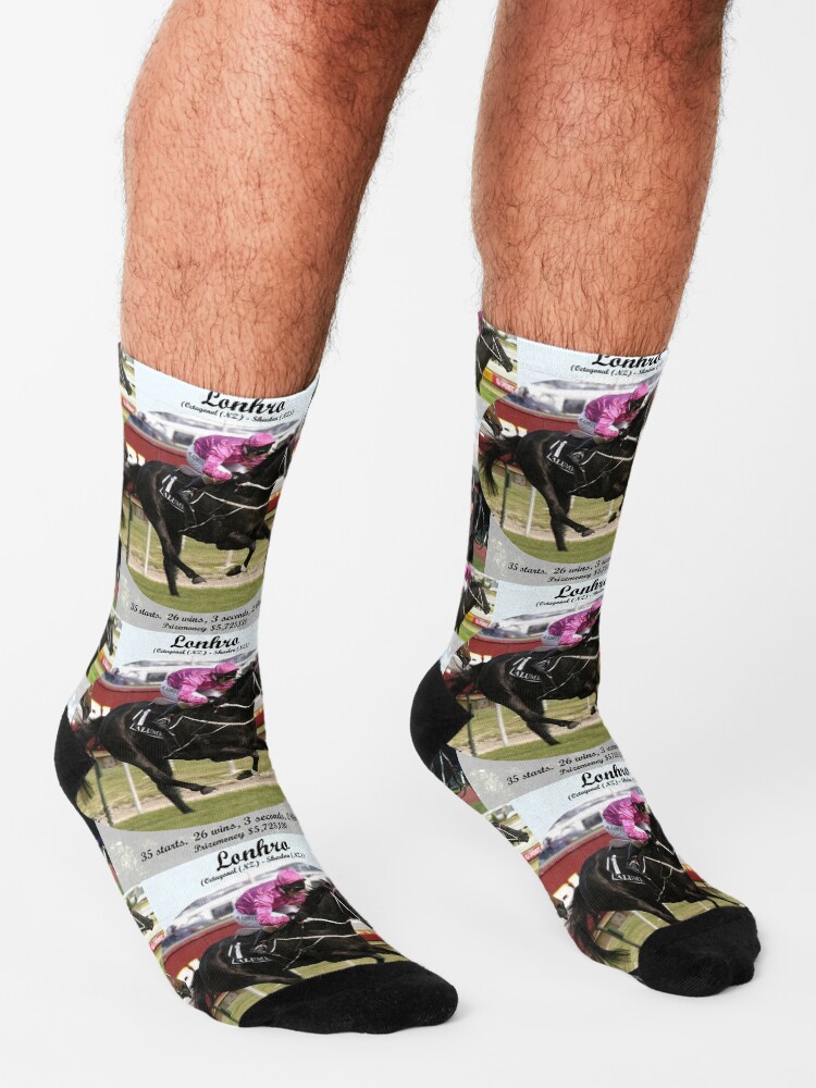 Alternate view of Lonhro career tribute Socks