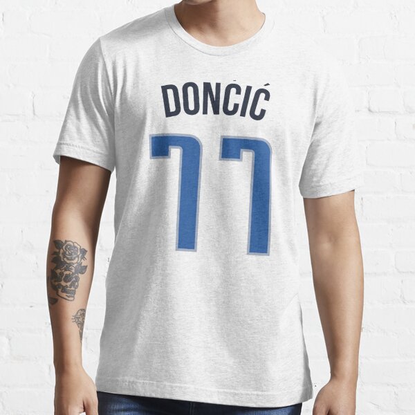 Doncic 77 Dallas Basketball Essential T-Shirt for Sale by Stickersaurus1