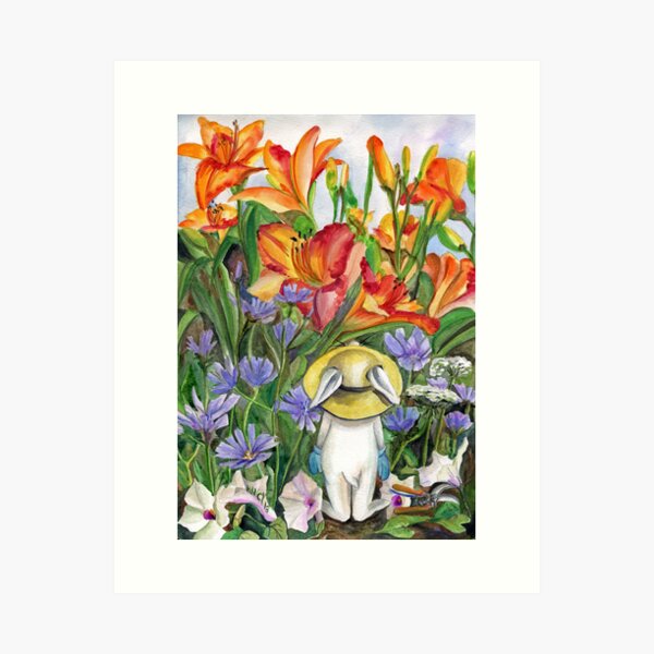 July-Weeds Art Print