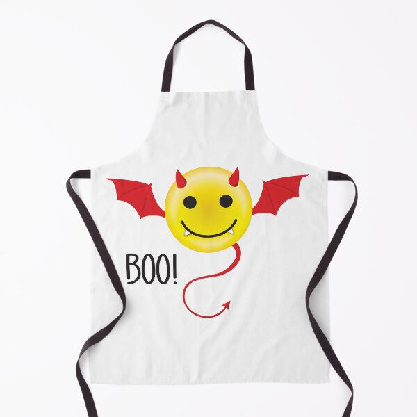 Item preview, Smiley Halloween Devil - BOO designed and sold by poprockstarfish.