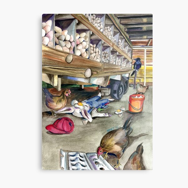 September-Not Enough Cartons Metal Print