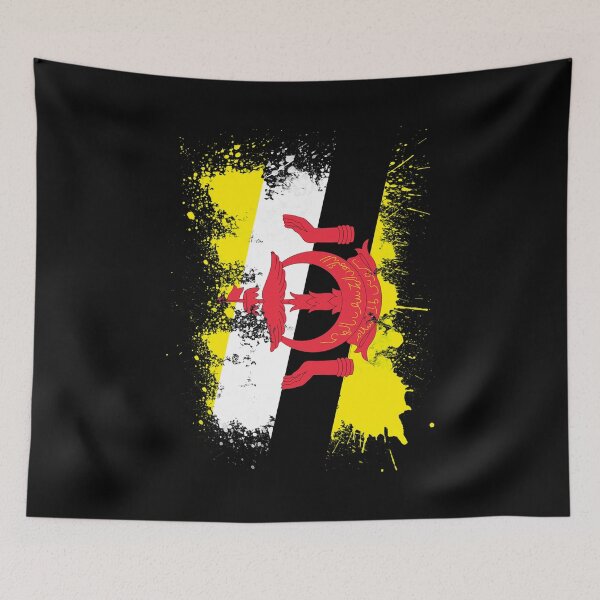 Item preview, Brunei flag art gift idea designed and sold by Argentini.