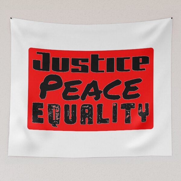 Item preview, Justice Peace Equality designed and sold by Bees-Honey-Gift.