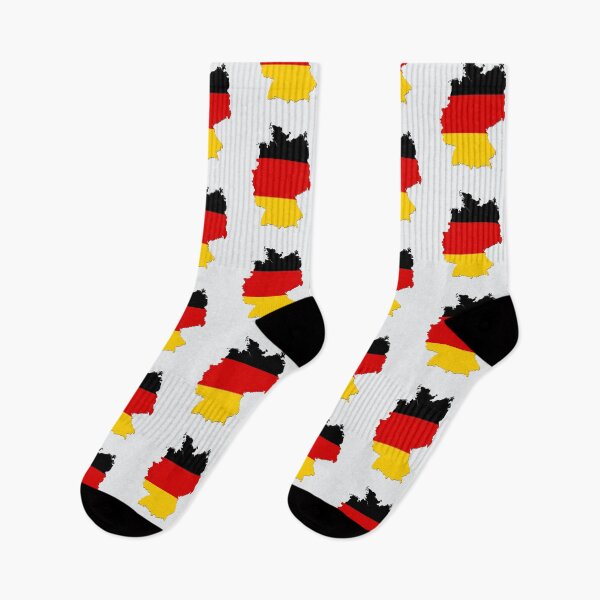 Item preview, Flag Map of Germany, German Deutschland Country Map Outline with National Flag Inside  designed and sold by mashmosh.