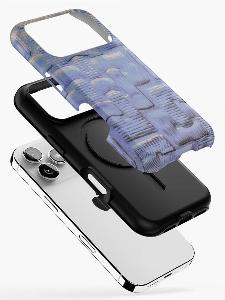 Thumbnail 2 of 4, iPhone Case, Glass Pattern Abstract designed and sold by Alexandra Lavizzari.