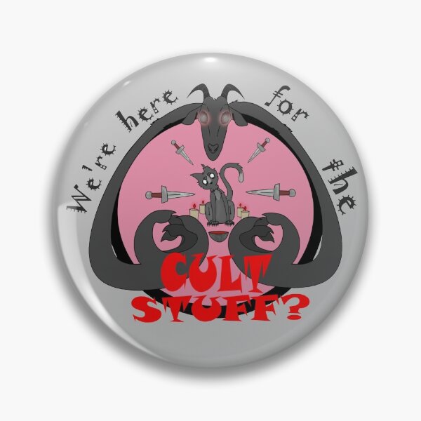 Item preview, We're Here For The Cult Stuff? designed and sold by Maddie6222.