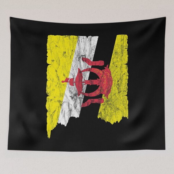Item preview, Brunei flag vintage gift idea designed and sold by Argentini.
