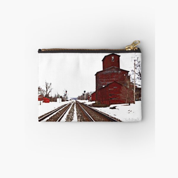 Item preview, Red Barn in winter designed and sold by Atticstudios.